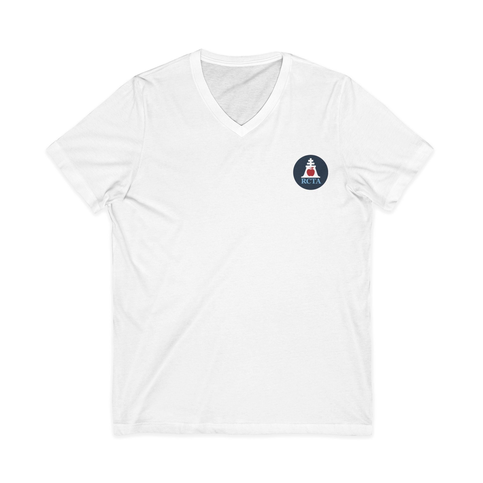 Unisex Jersey Short Sleeve V-Neck Tee