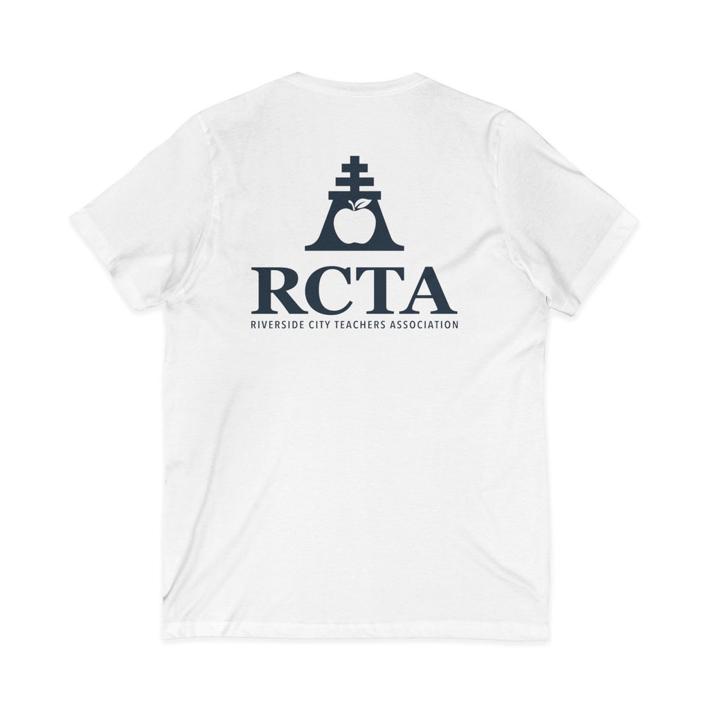 Unisex Jersey Short Sleeve V-Neck Tee