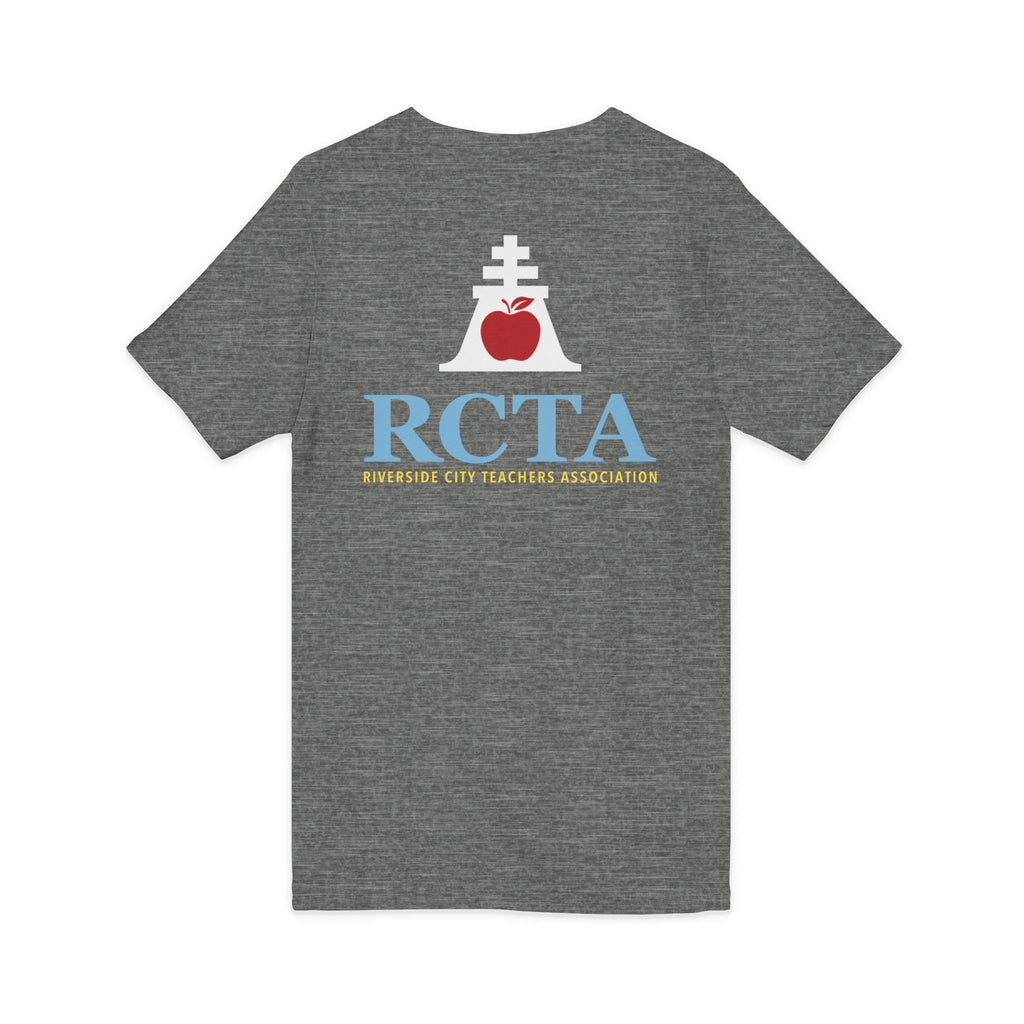 Unisex Jersey Short Sleeve V-Neck Tee