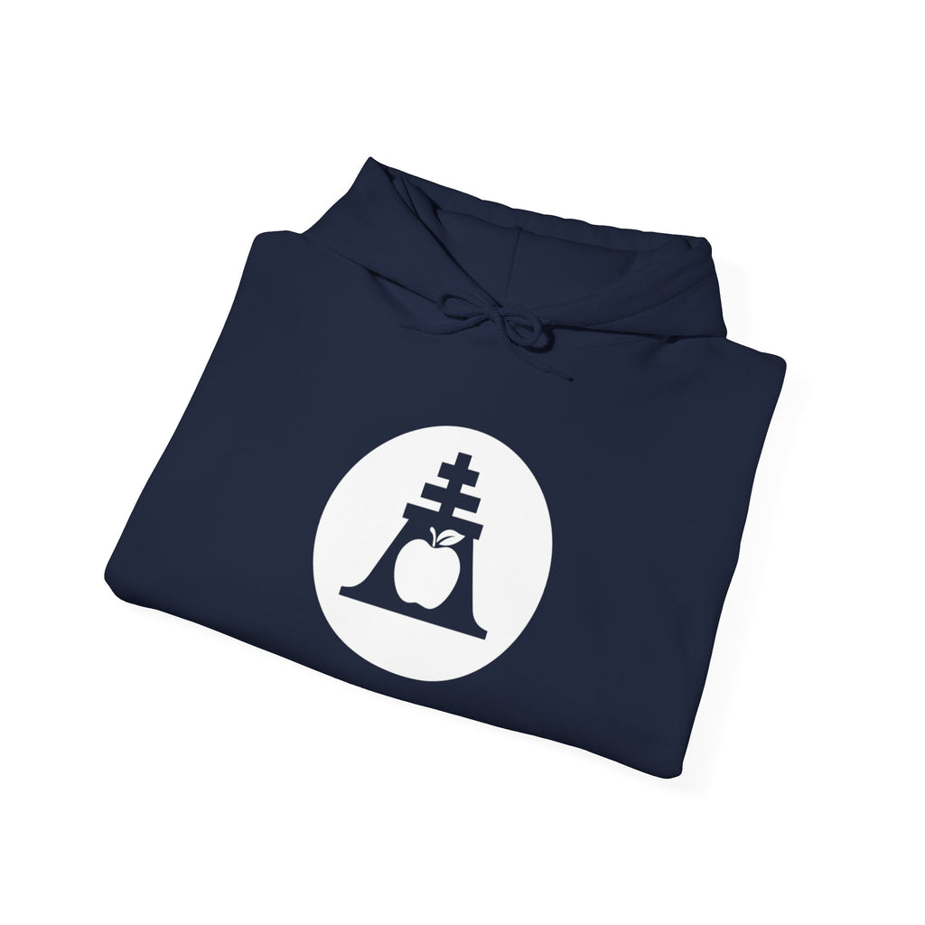 RCTA Logo Hoodie — Retro Medical Emblem Pullover