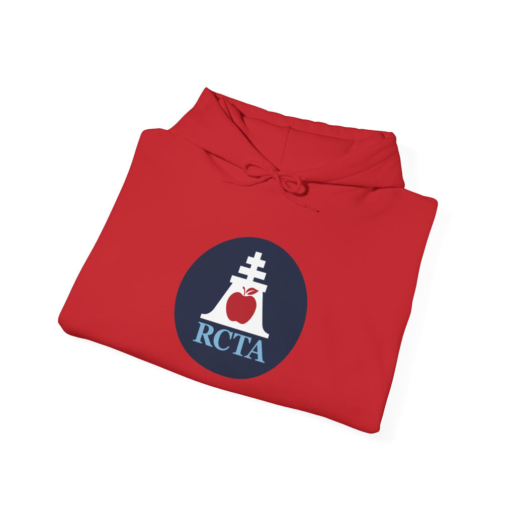 RCTA Logo Hoodie — Retro Medical Emblem Pullover