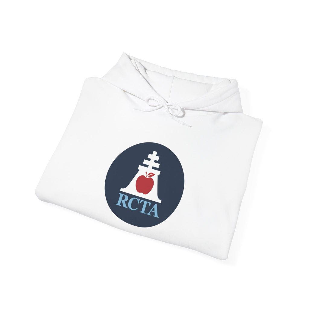 RCTA Logo Hoodie — Retro Medical Emblem Pullover