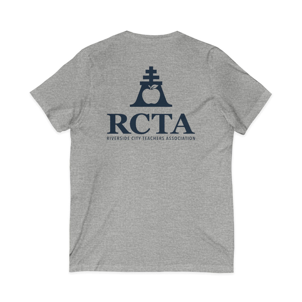 Unisex Jersey Short Sleeve V-Neck Tee