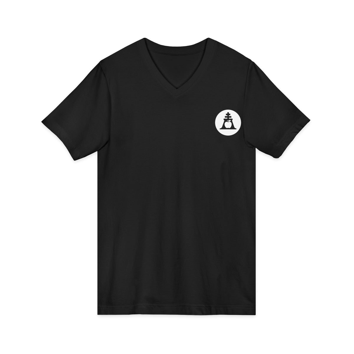 Unisex Jersey Short Sleeve V-Neck Tee