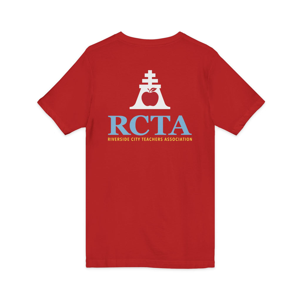 Unisex Jersey Short Sleeve V-Neck Tee