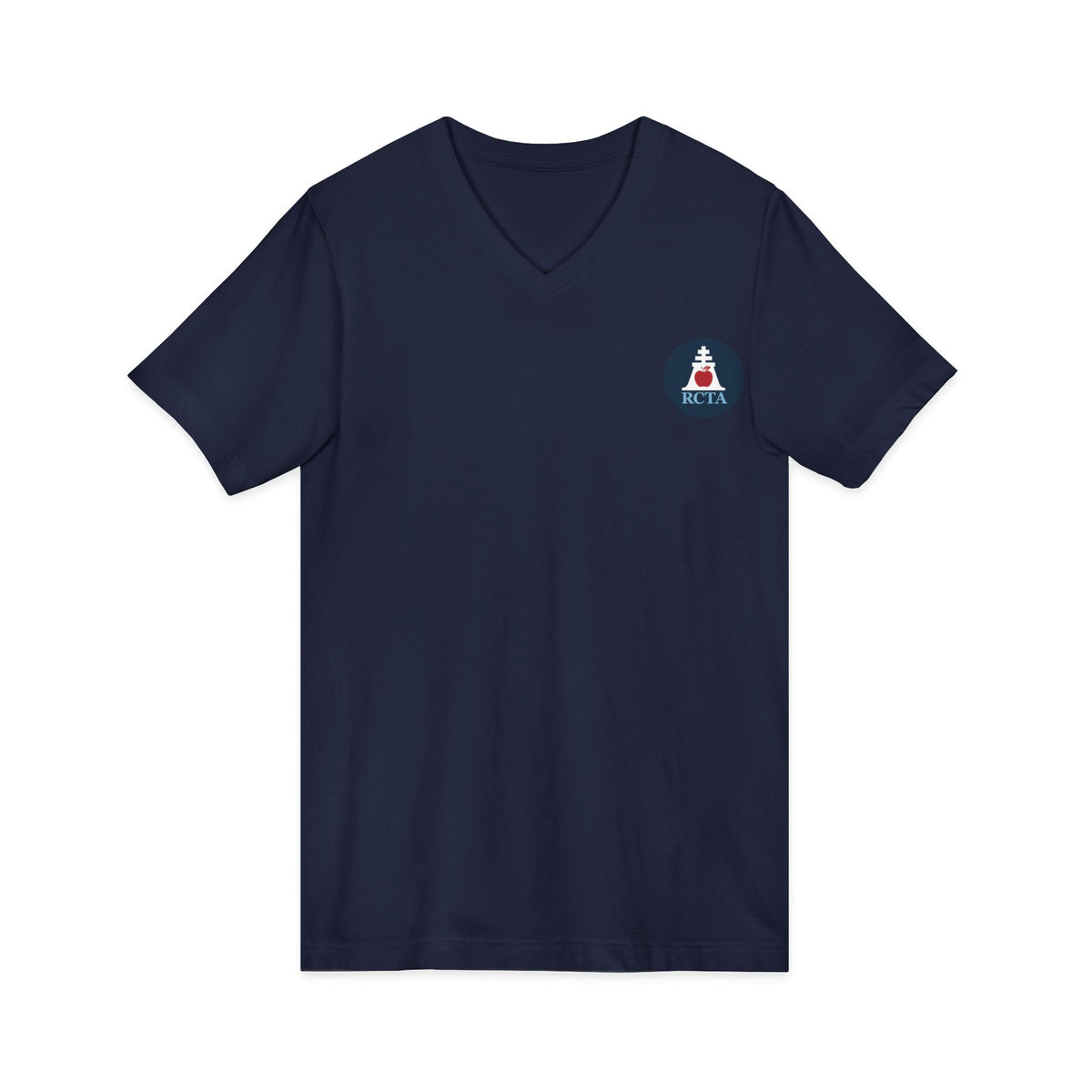 Unisex Jersey Short Sleeve V-Neck Tee