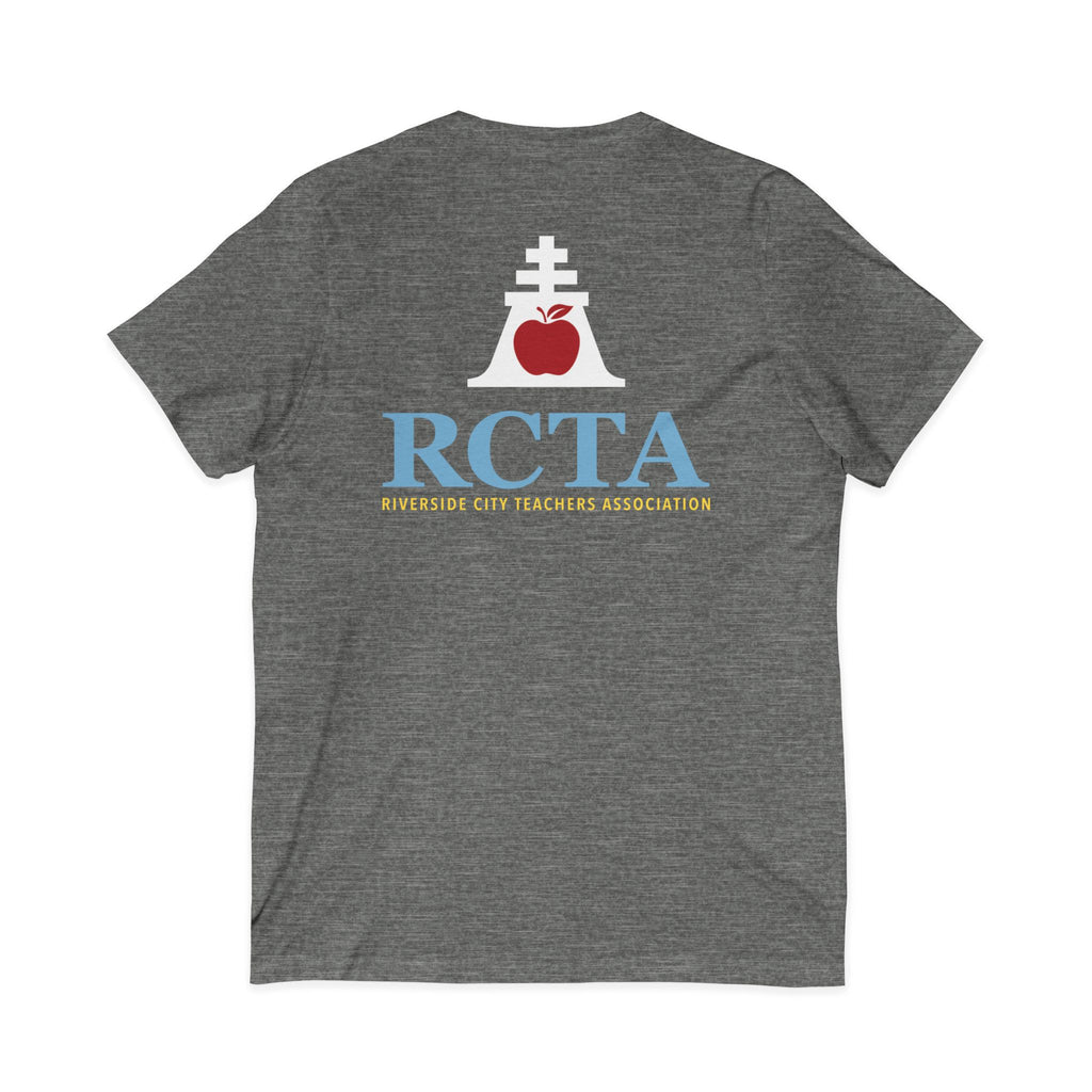 Unisex Jersey Short Sleeve V-Neck Tee